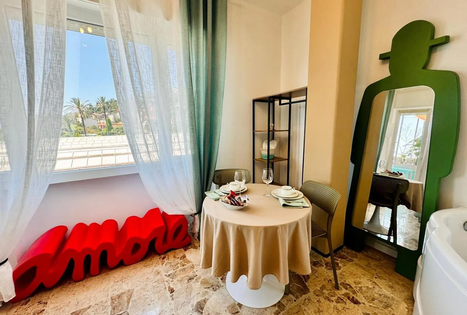 Apartmán New Seaside Suite Amore Bordighera Itálie